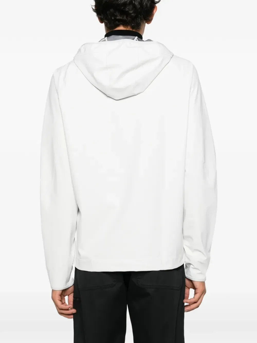 Худи Stellina на молнии Stone Island, серый — фото 4
