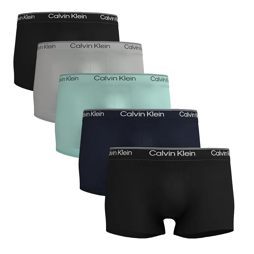 Трусы боксеры Calvin Klein набор 5 шт, мультиколор