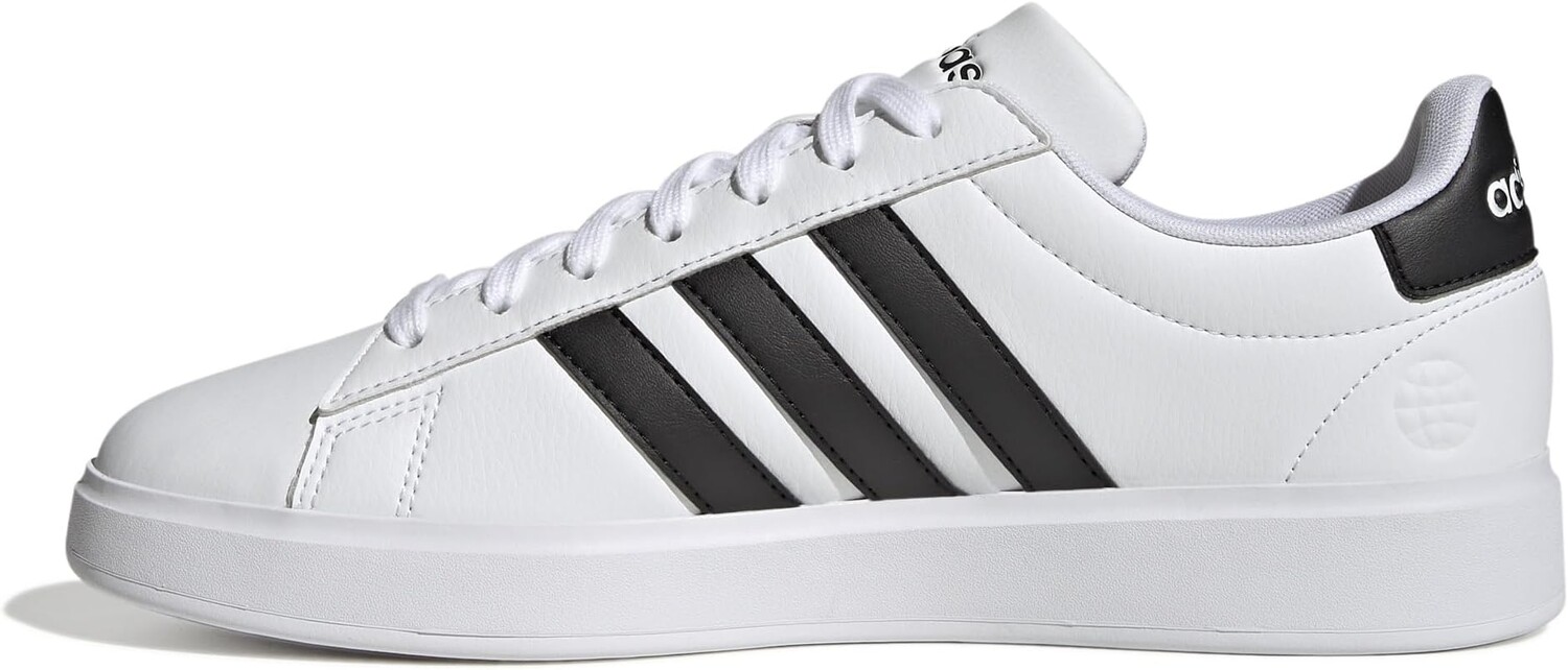 Кроссовки Grand Court 2.0 adidas, цвет Footwear White/Core Black/Footwear White — фото 4