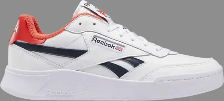 

Кроссовки club c revenge legacy 'white dynamic red' Reebok, белый