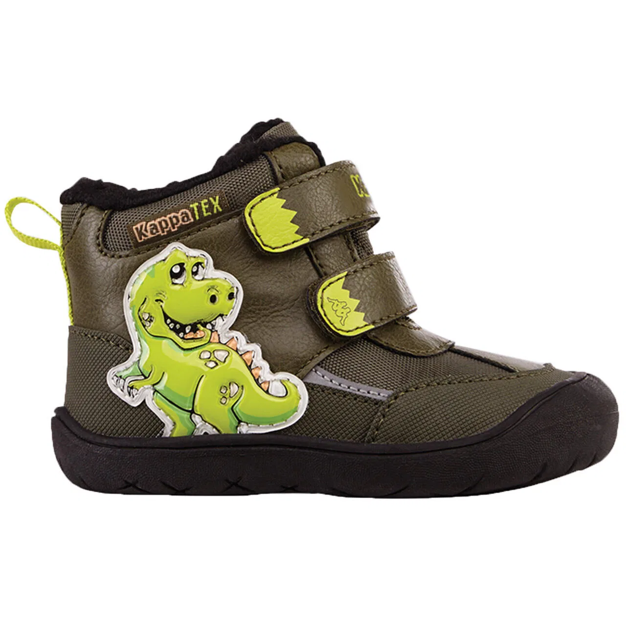 Детские ботинки с мембраной Kappa Claw Tex, Khaki Rosa