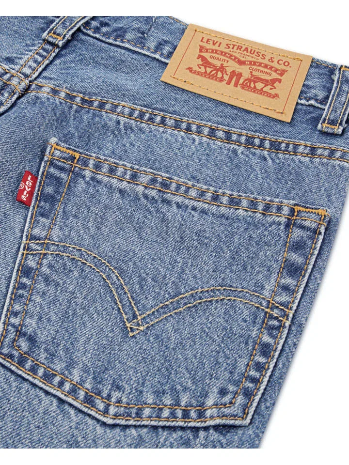 Шорты джинсовые синий Levi'S Kids — фото 3