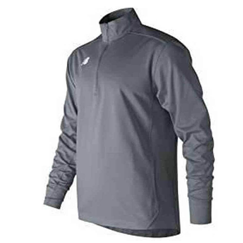 

Толстовка New Balance Mens Lightweight Solid Half Zip, серый