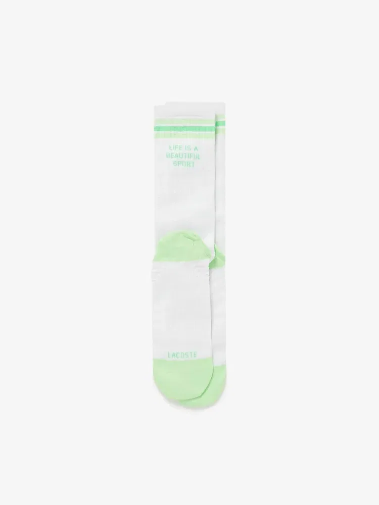 Носки для бега LACOSTE Lightfit, Apple Green — фото 3