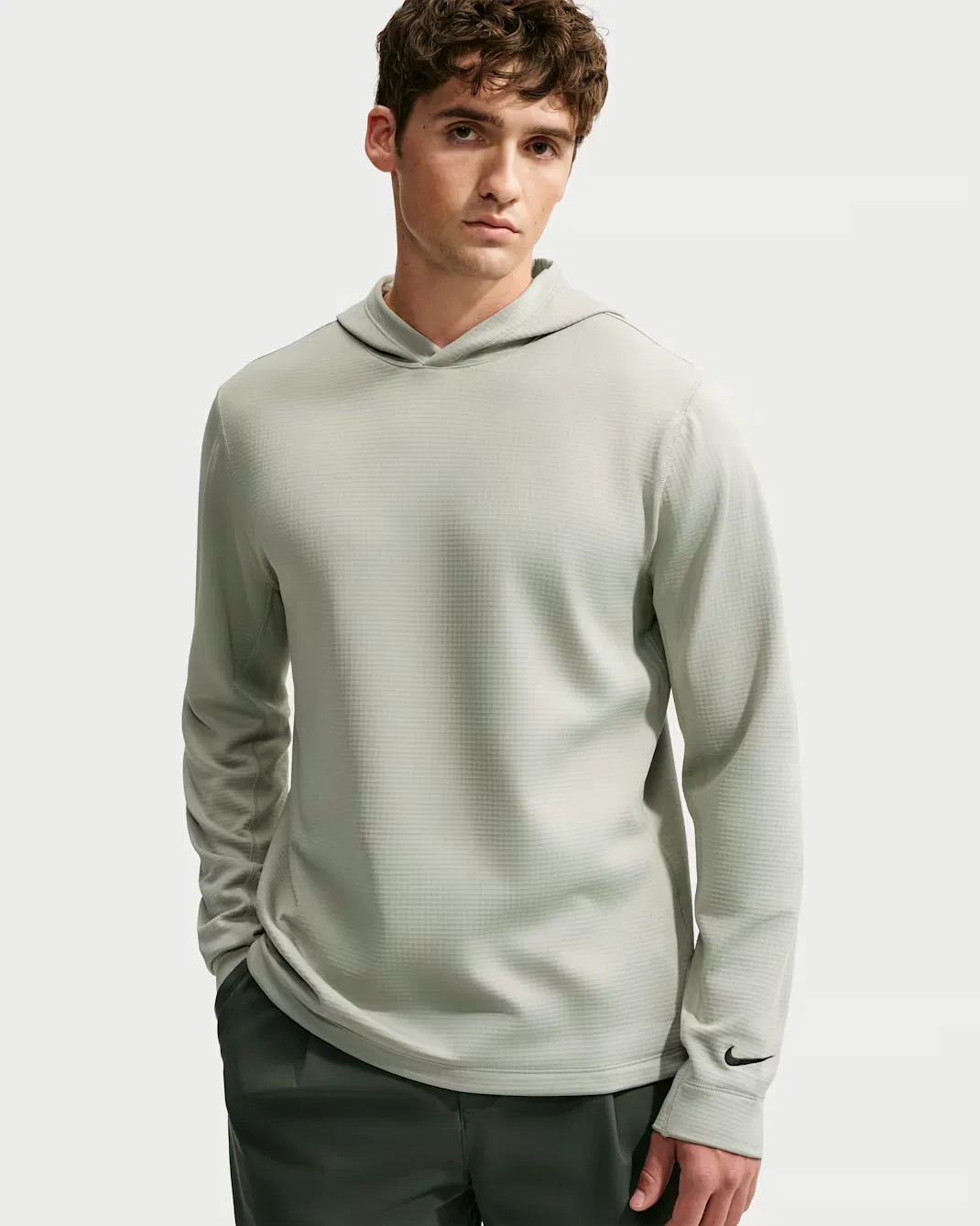 Мужская термотолстовка для гольфа Therma-FIT Nike Velocity, Jade Horizon/Black