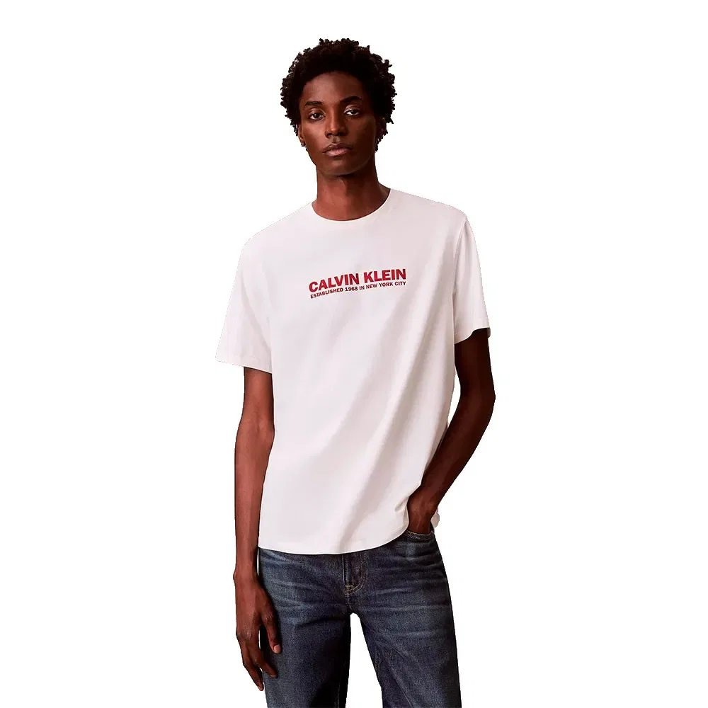 Футболка с коротким рукавом 30S Calvin Klein, белый