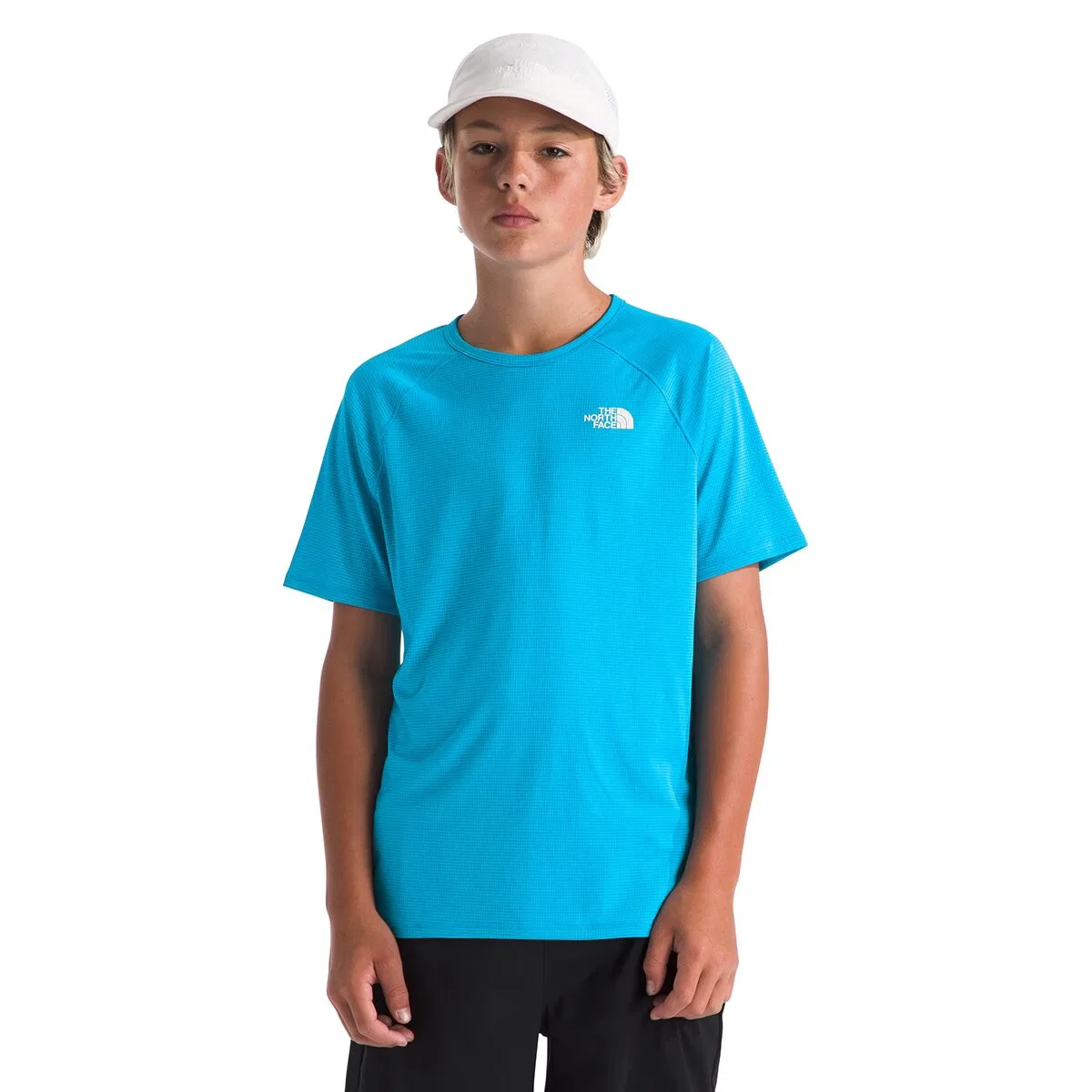 Детская футболка с коротким рукавом Sunriser Short-Sleeve T-Shirt The North Face, Meridian Blue — фото 3