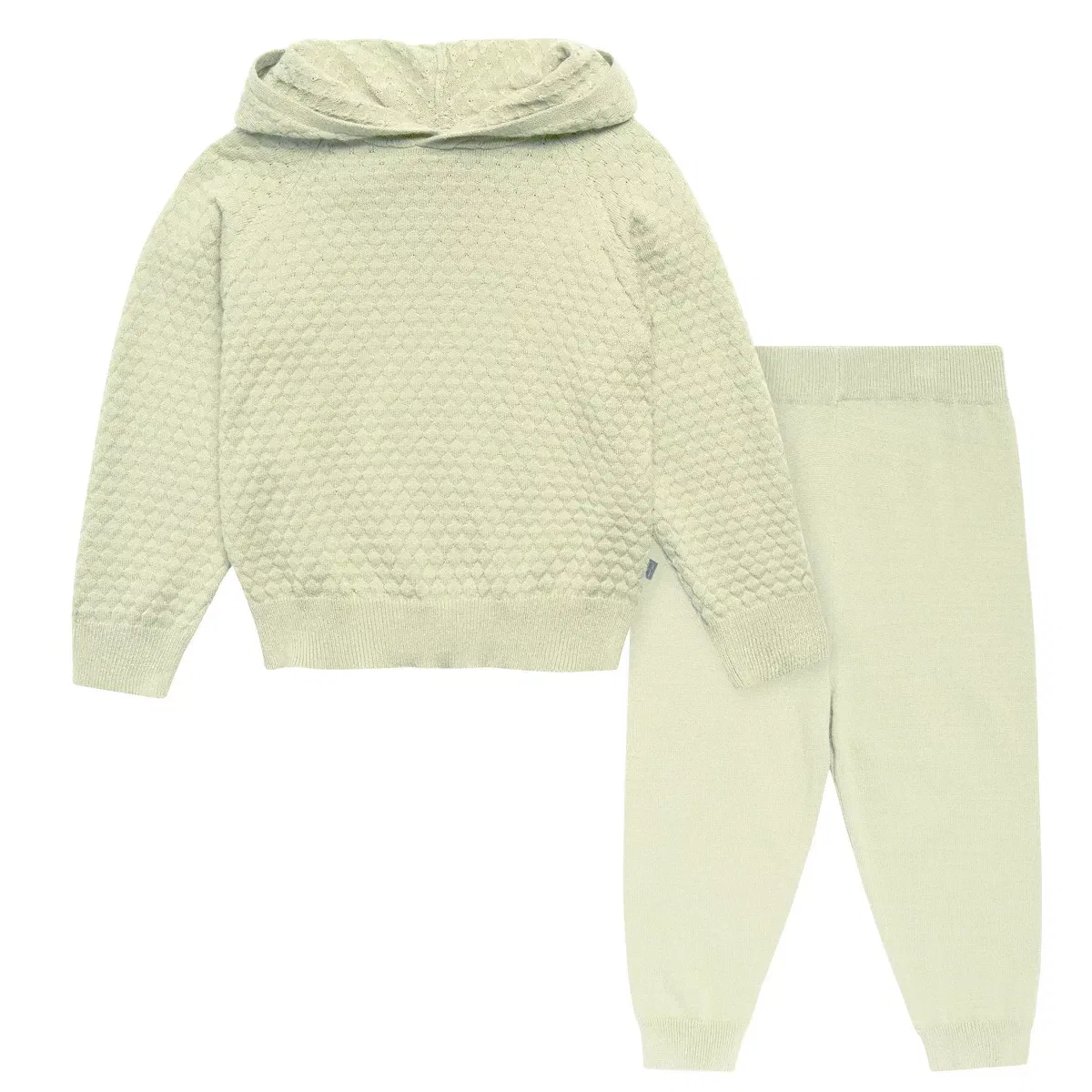 Детский комплект из свитшота и штанов с капюшоном без застежки Modern Moments by Gerber, Green