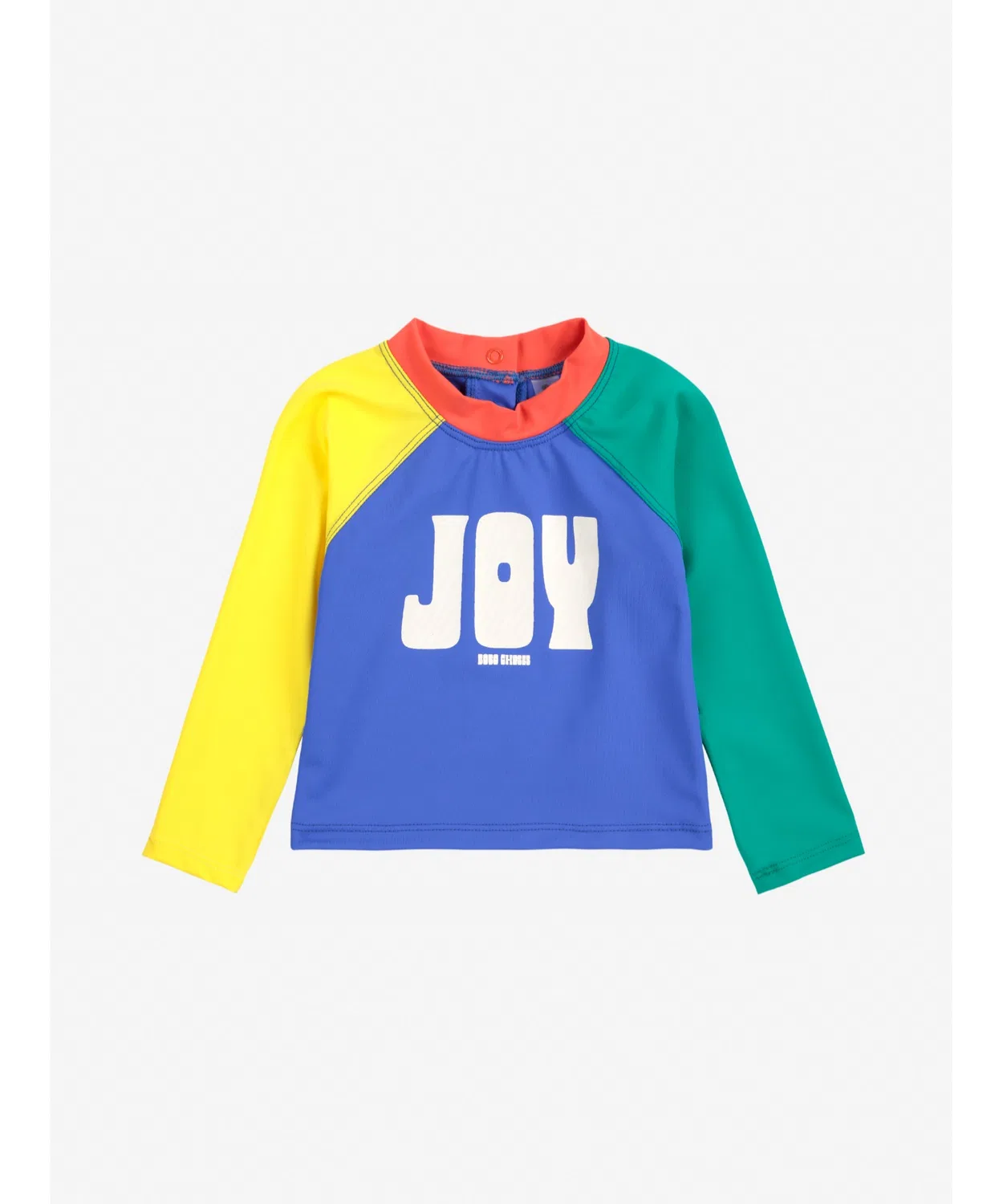 Детская футболка для плавания с принтом Joy Color Block Swim T-Shirt BOBO CHOSES, Мульти — фото 2