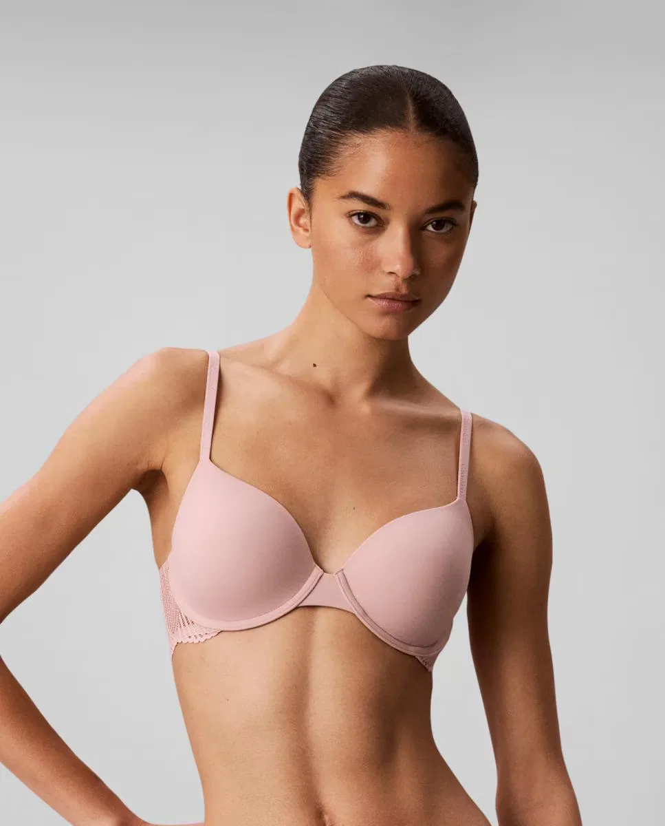 Женский бюстгальтер, Preformado, Calvin Klein, розовый