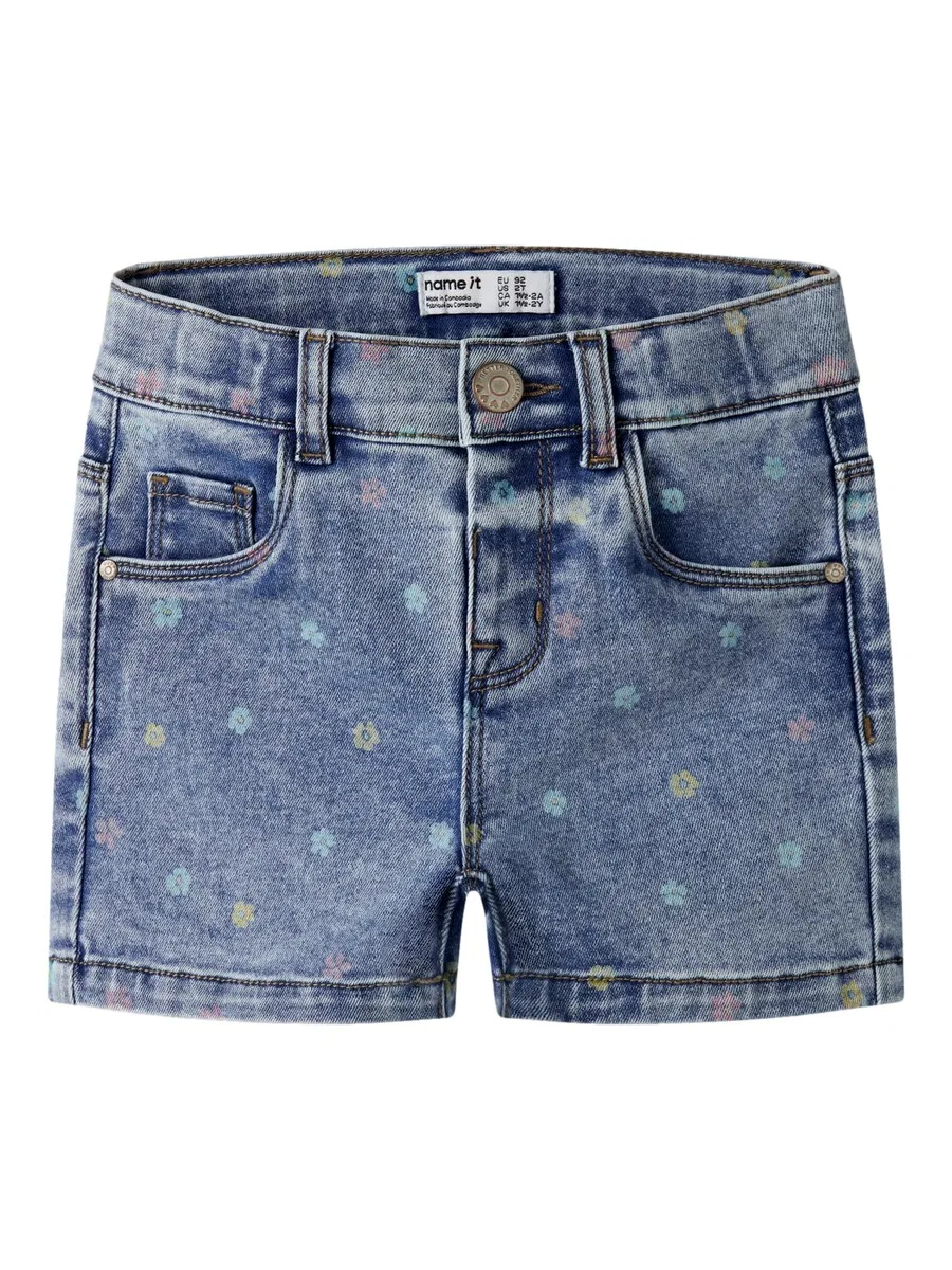 Джинсы NAME IT Slim fit 'NMFSalli' в синем джинсовом и светло-синем цвете