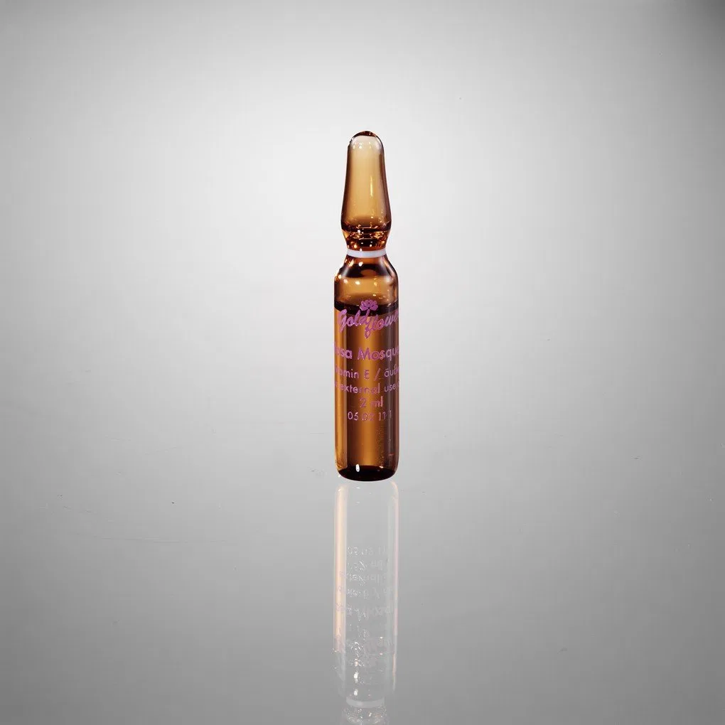 Ампулы с маслом Rosa Mosqueta Goldflower Vitamin-E-Serie, 7x2 мл
