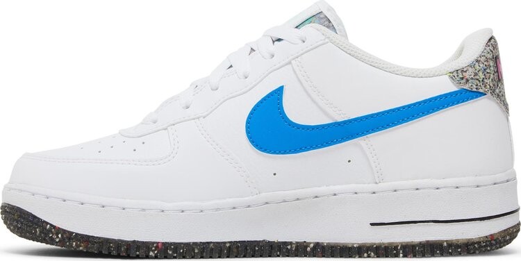 Кроссовки Nike Air Force 1 LV8 Next Nature Crater GS 'White Light Photo Blue', белый — фото 4