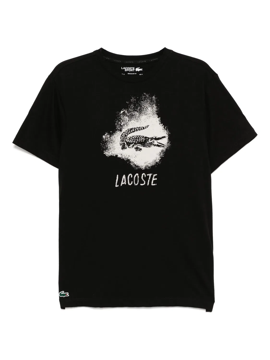 Футболка Ultra Dry Graphic Lacoste, черный