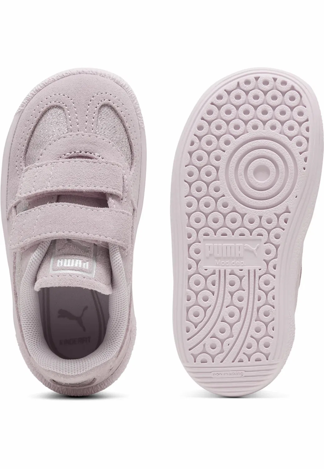 Кроссовки Palermo Let It Shine унисекс - детская обувь Puma, Misty Pink-Powder Pink — фото 3