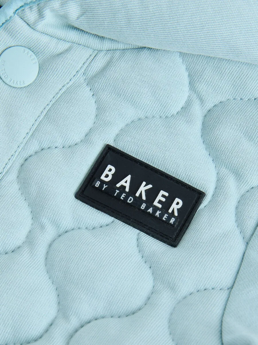 Куртка Baker by Ted Baker межсезонья, зеленого цвета — фото 4