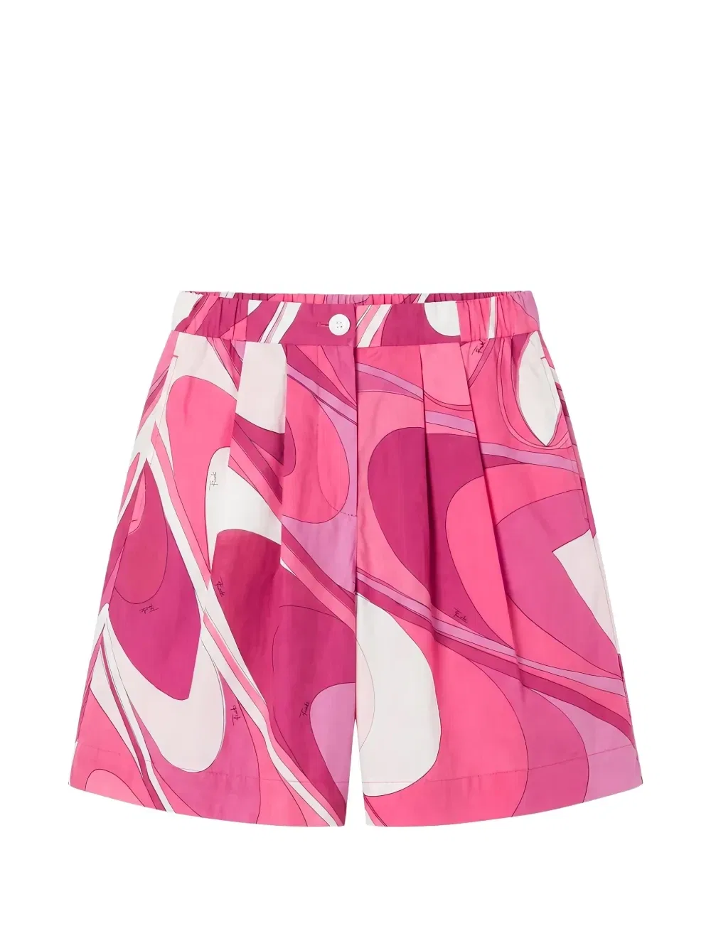 Плиссированные шорты Pucci Junior, розовый