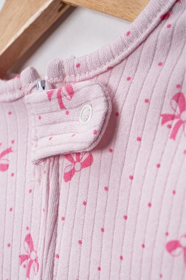 Детский комплект боди-комбинезонов для девочек с принтом Basics Enia Baby, Multicolor — фото 3