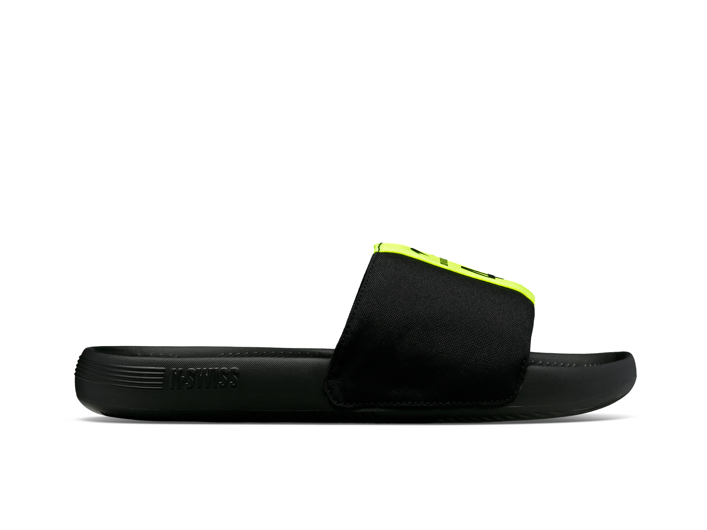 

Мужские сандалии-слайды LN X McLaren Kswiss, цвет black, safety yellow