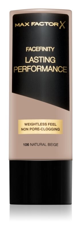 

Жидкая основа для длительного эффекта Max Factor Facefinity Lasting Performance, оттенок 106 Natural Beige 35 мл