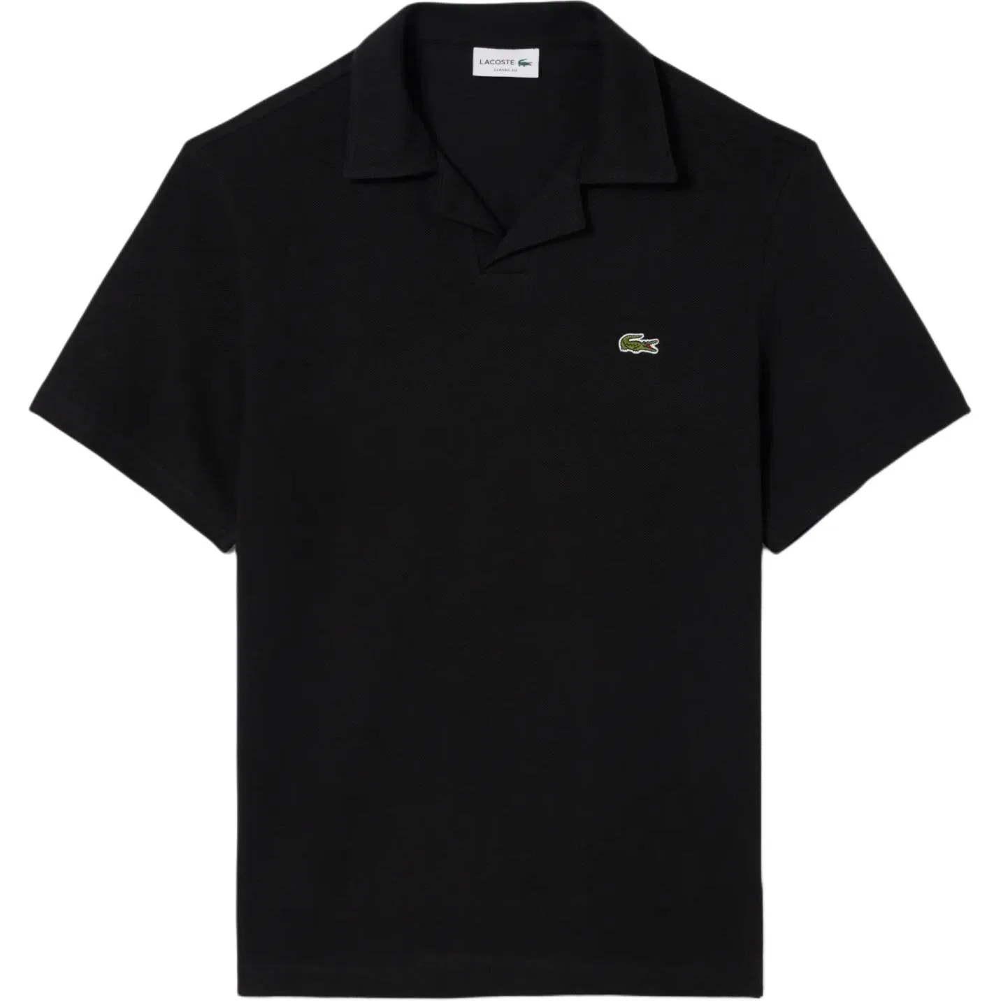 Мужское поло Lacoste Logo Classic Fit, Black