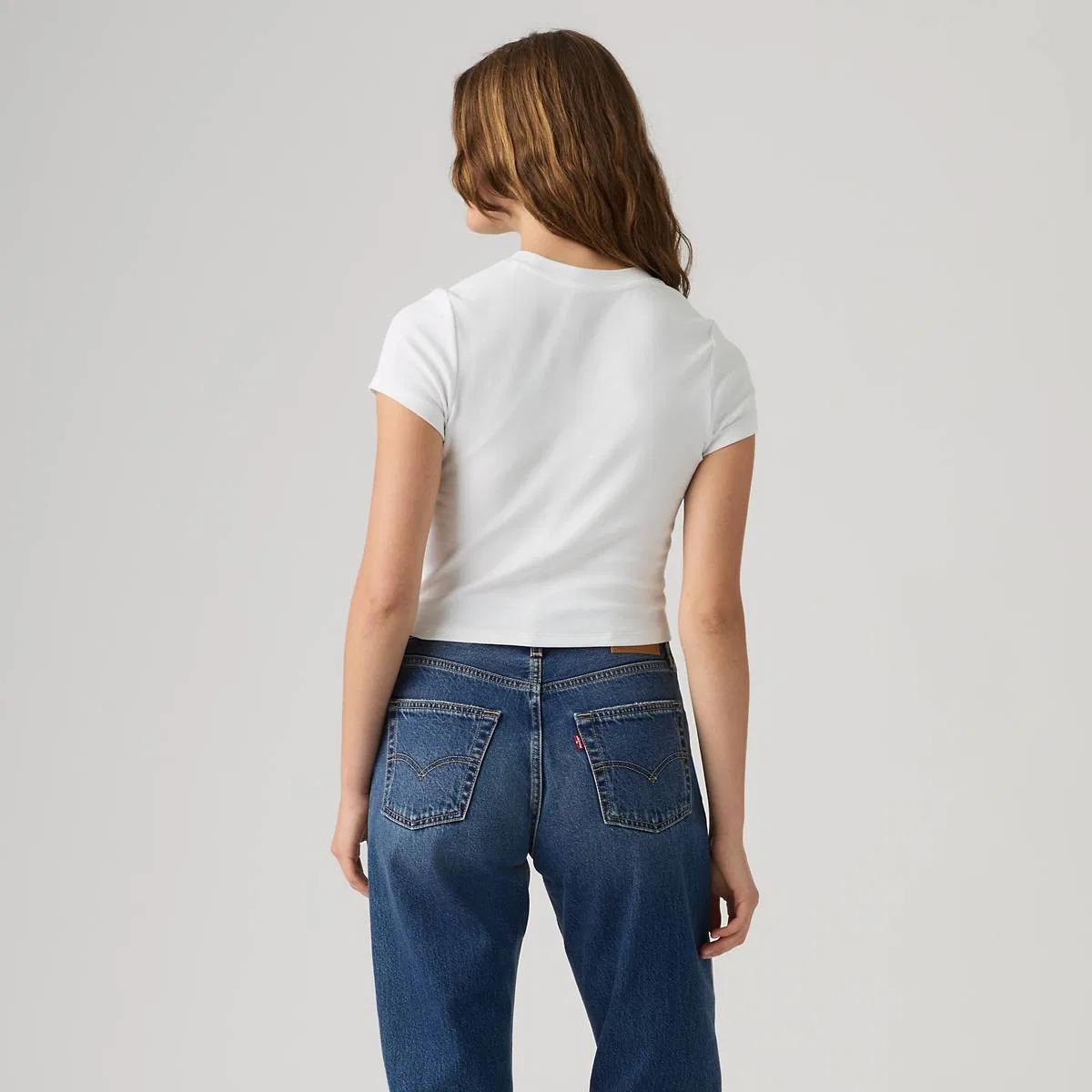 Незаменимая детская футболка Levi's, Bright White - White — фото 4