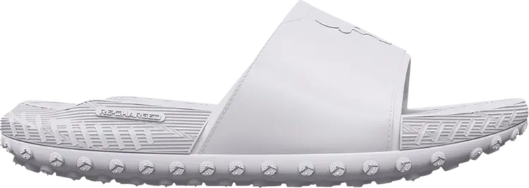 

Сандалии Under Armour Project Rock 3 Slide White Halo Grey, белый
