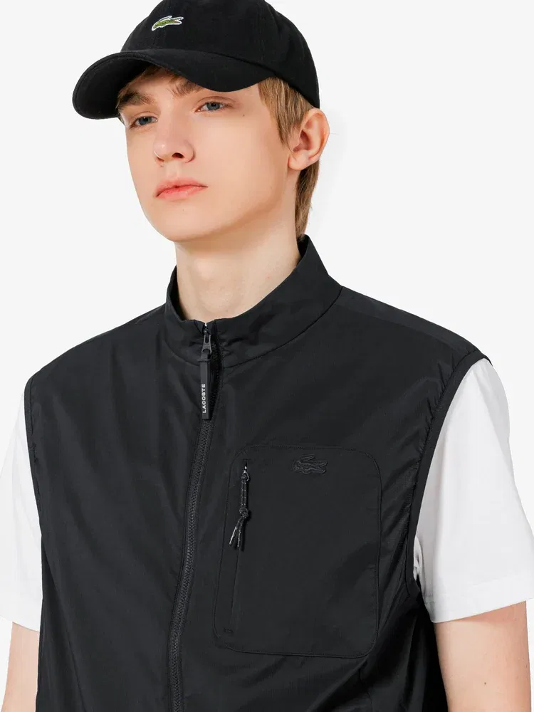 Жилет премиум LACOSTE, Black — фото 2