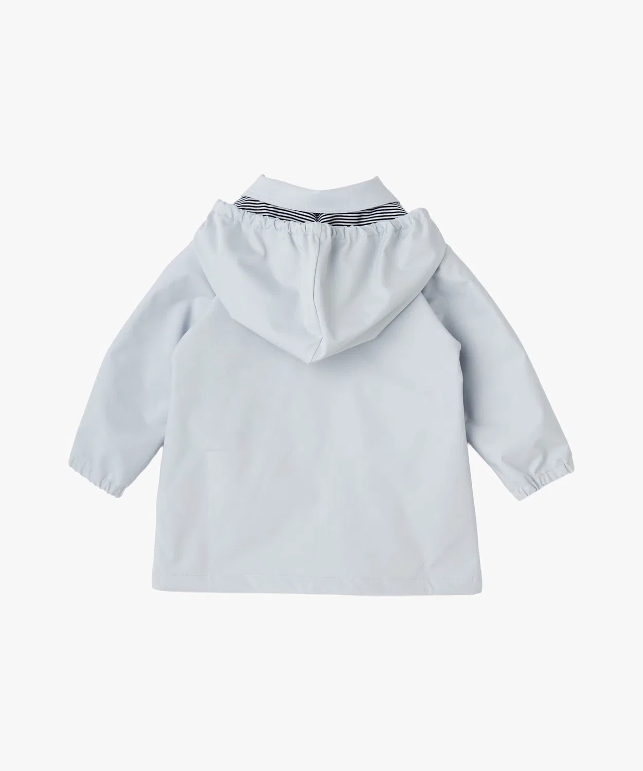 Детская куртка-дождевик с капюшоном, модель Baby Windbreaker, agnes b., Серый — фото 2