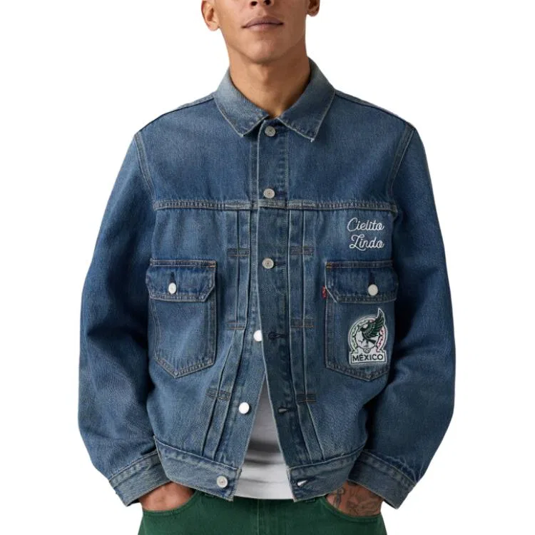 Джинсовая куртка, лимитированная серия, SS26, Levis, Dark Color Washed — фото 3