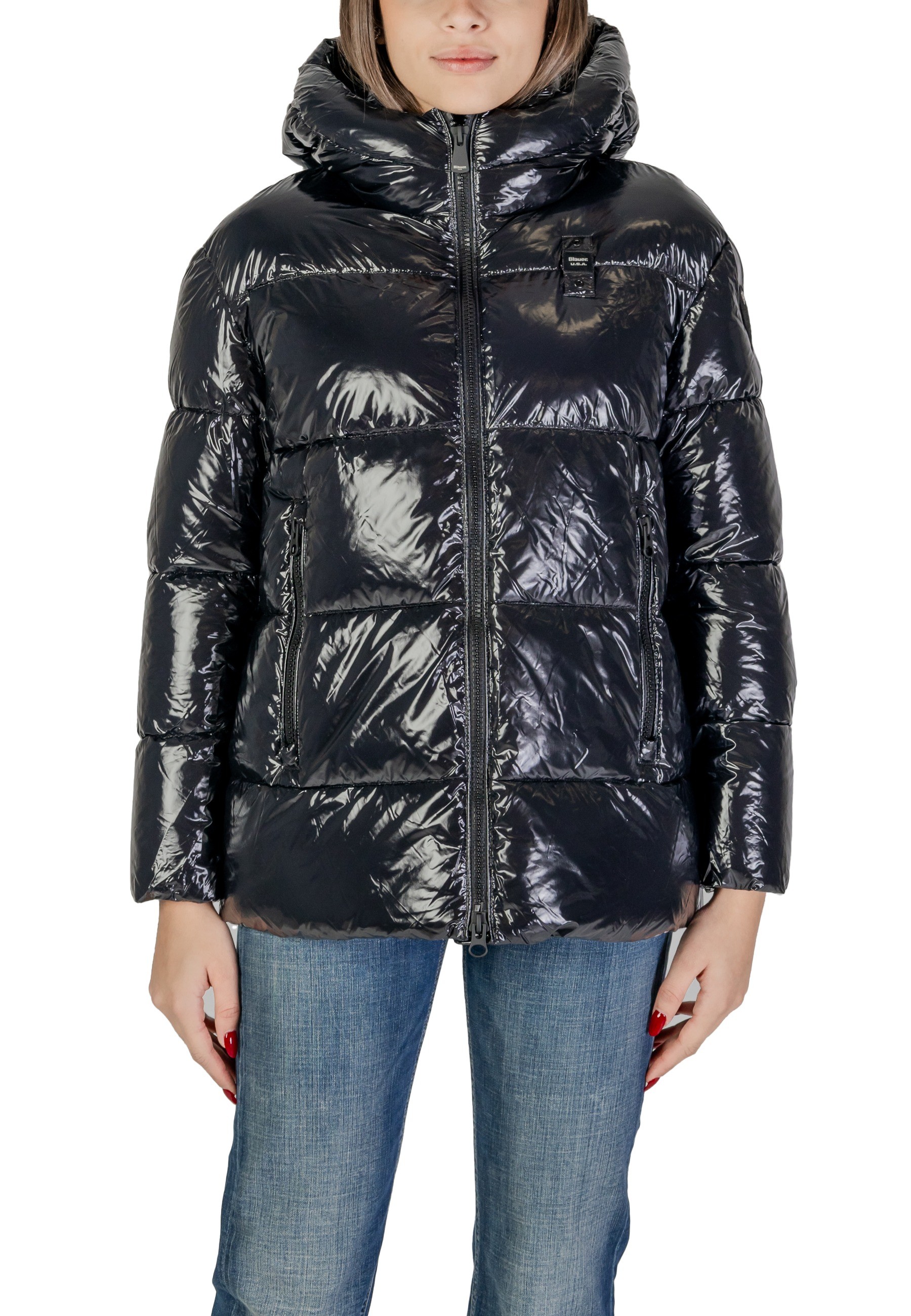 

Куртка Blauer стеганая, черный