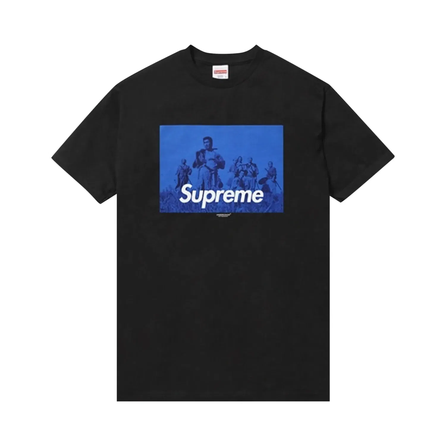 Футболка с принтом Seven Samurai Supreme, Black