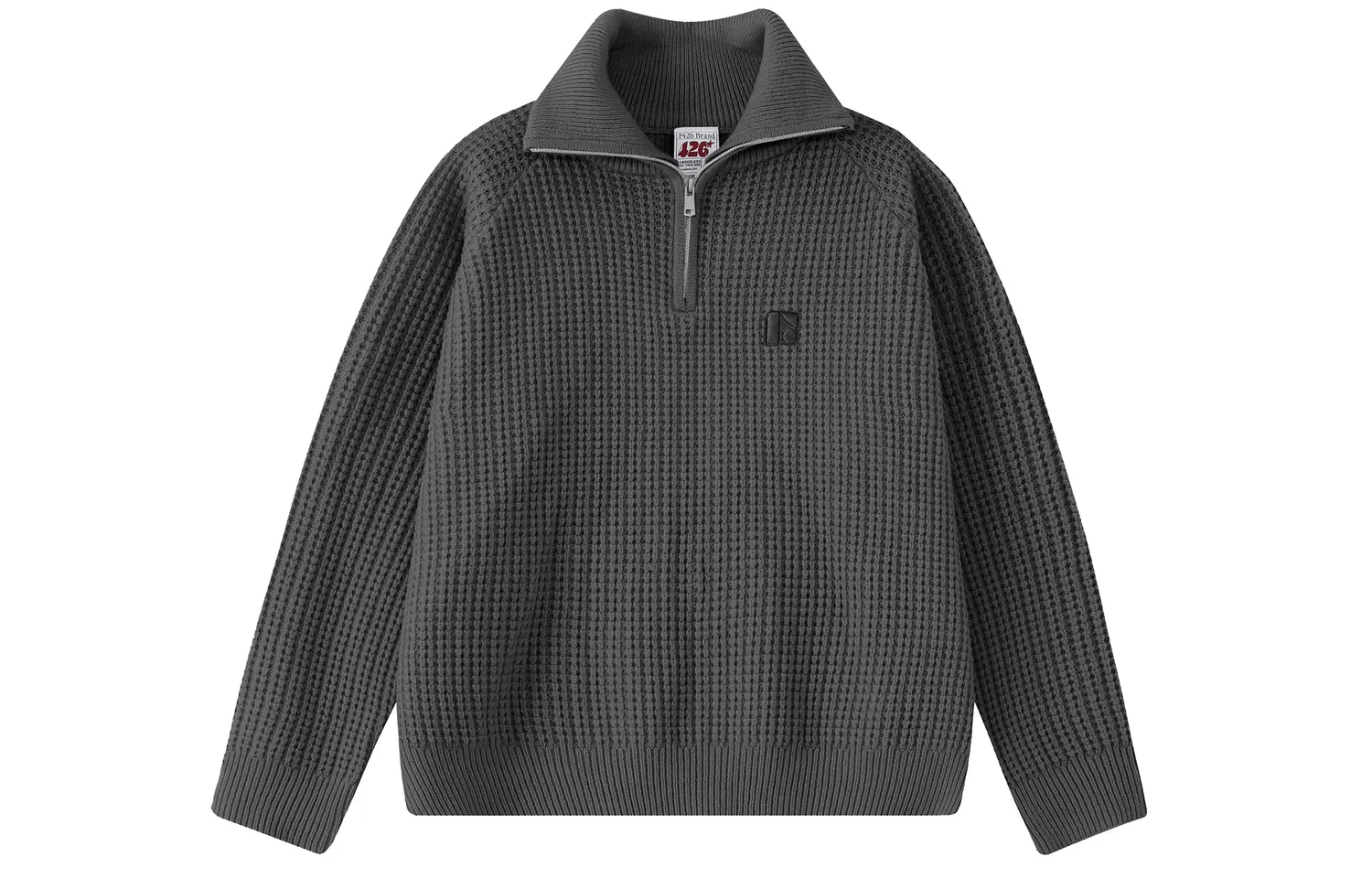 Детское худи с воротником F426, Dark Gray