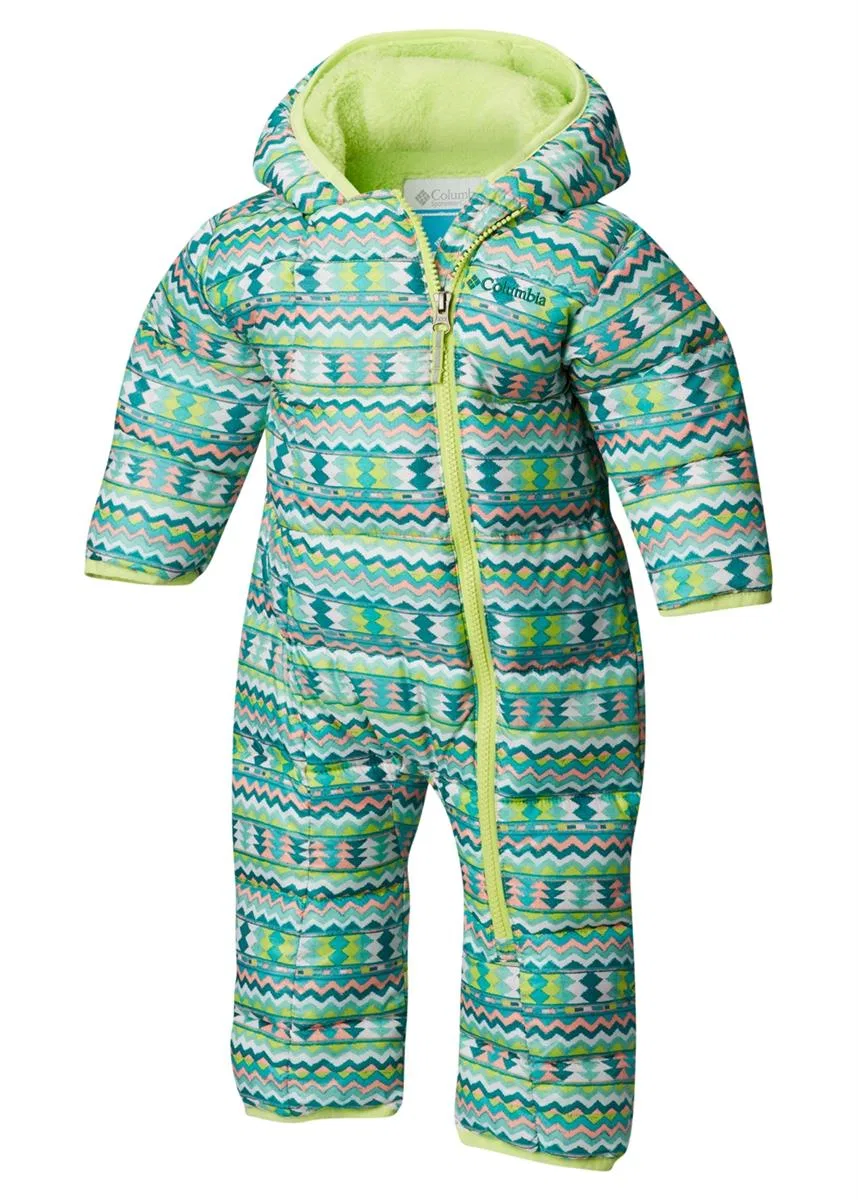Зимний комбинезон для младенцев с капюшоном Frosty Freeze Bunting Columbia, Tippet Zigzag Print