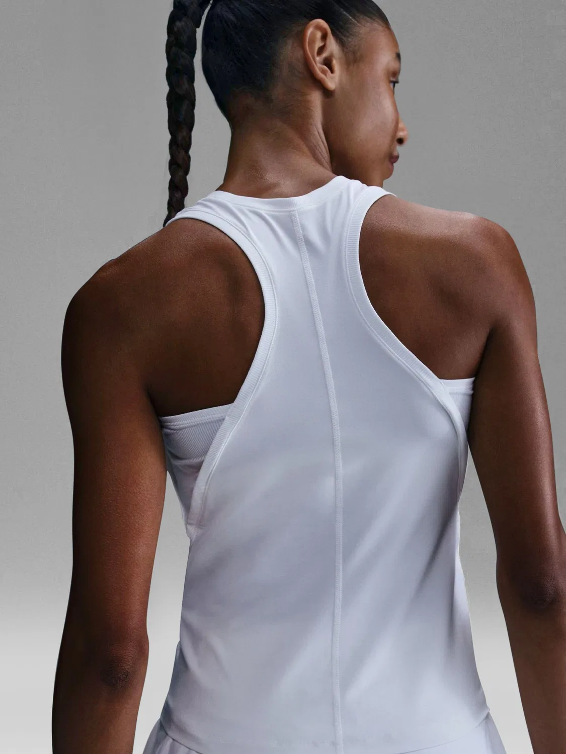 Топ для тенниса Nike Victory Dri-FIT, белый — фото 4