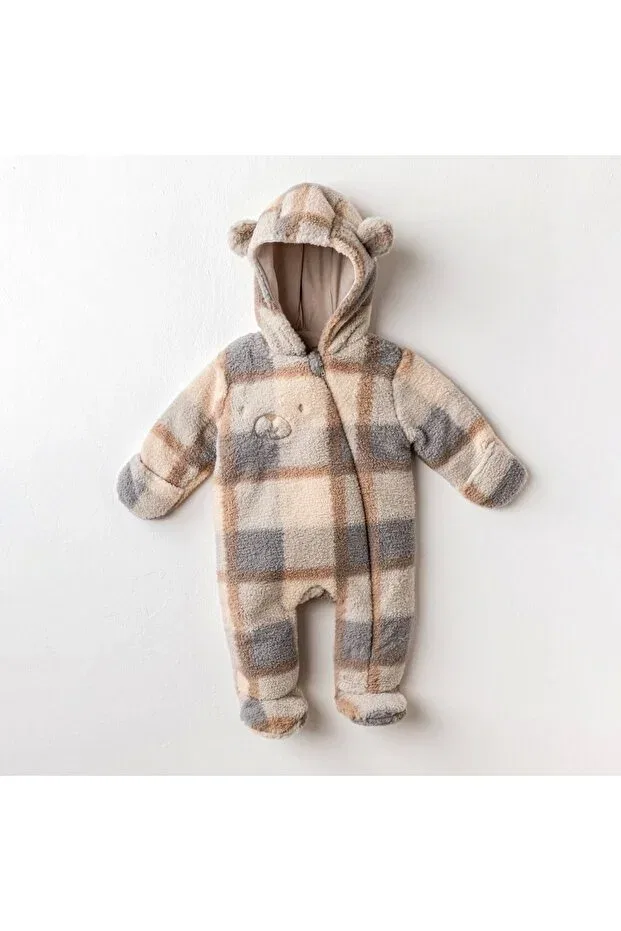 Детский комбинезон для мальчиков с принтом Ac25014 Warm Heat Welsoft Baby Cosmonaut Colorful Andywawa, Multicolor