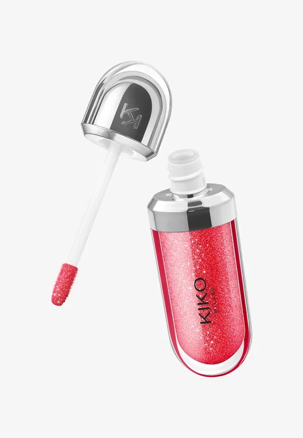 Блеск для губ 6.5 мл Kiko Milano, цвет 12 pearly amaryllis red — фото 3