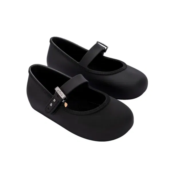 Сандалии балетки мягкие, Melissa, черный