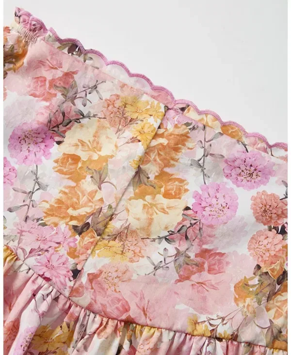 Детская юбка для девочек с принтом Alessia Floral Marlo Kids, Floral — фото 3