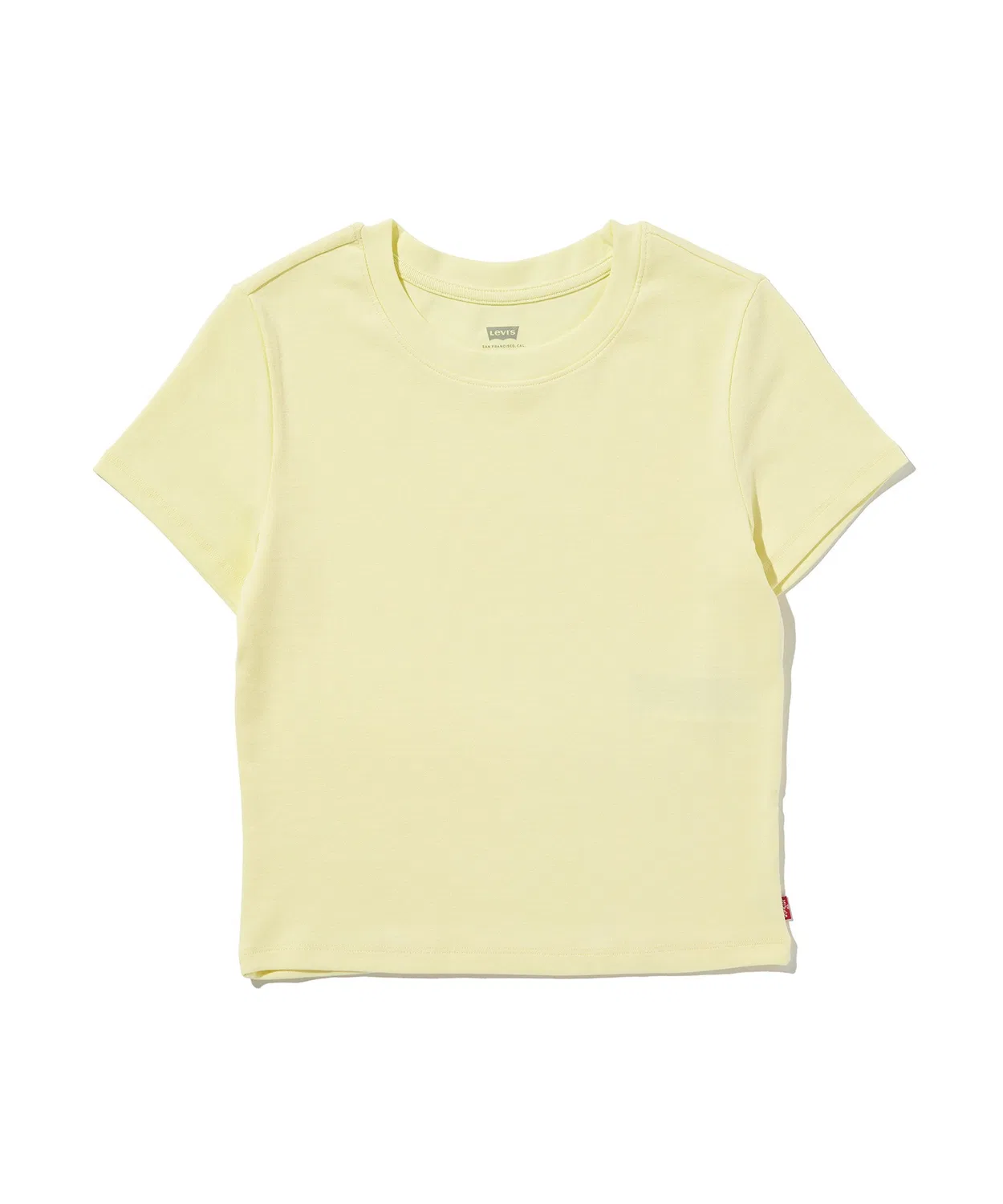 Женская футболка с коротким рукавом Essential Baby-T Levi's, Yellow — фото 4