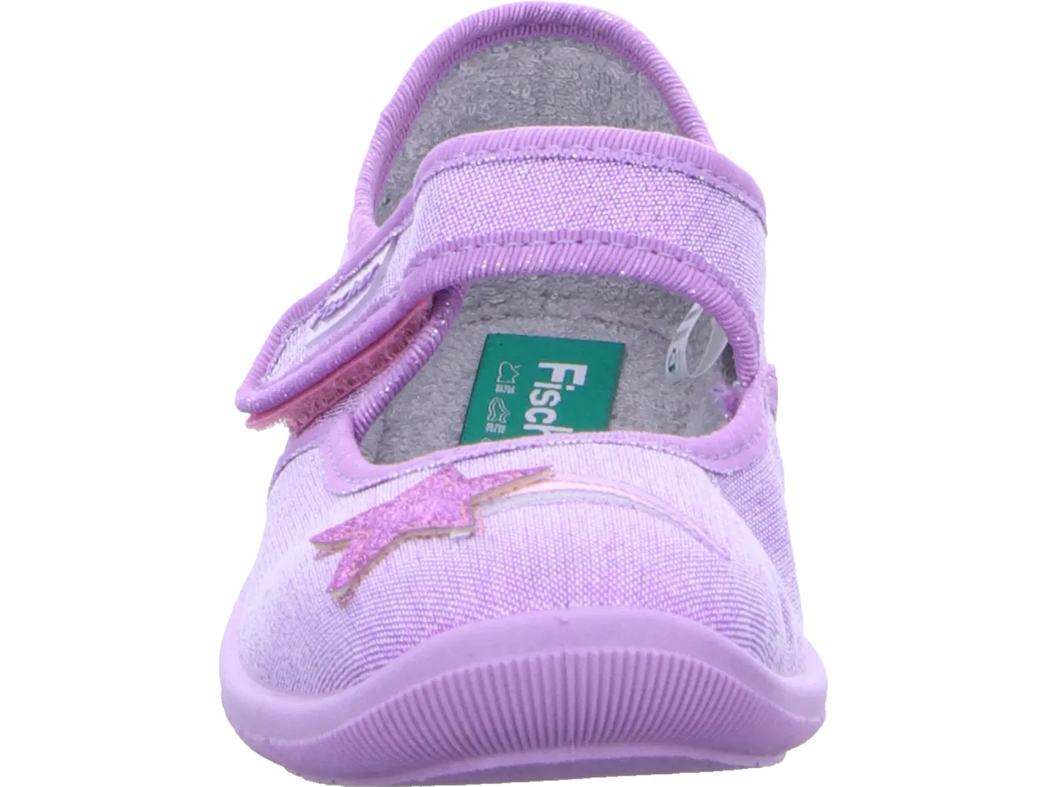 Домашние тапочки детские Fischer Markenschuh, фиолетовый — фото 4