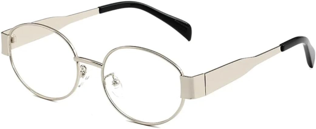 

Металлические модные панк-солнцезащитные очки для женщин, круглые, классические, винтажные, с защитой от УФ-излучения UV400, для вечеринок, пляжа и отдыха на открытом воздухе, мужские VFDHN, Silver Transparent