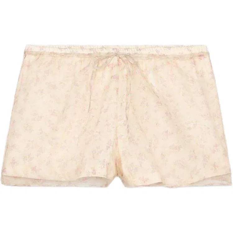 Женские шорты повседневные Light Peach Red, ZARA