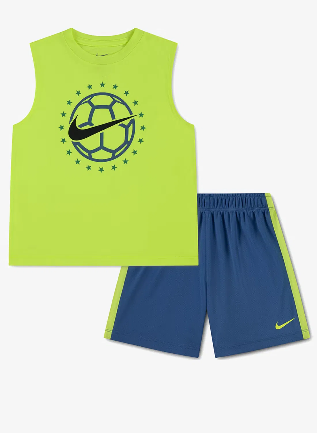 Комплект шорт с принтом Goal Mode Nike, синий