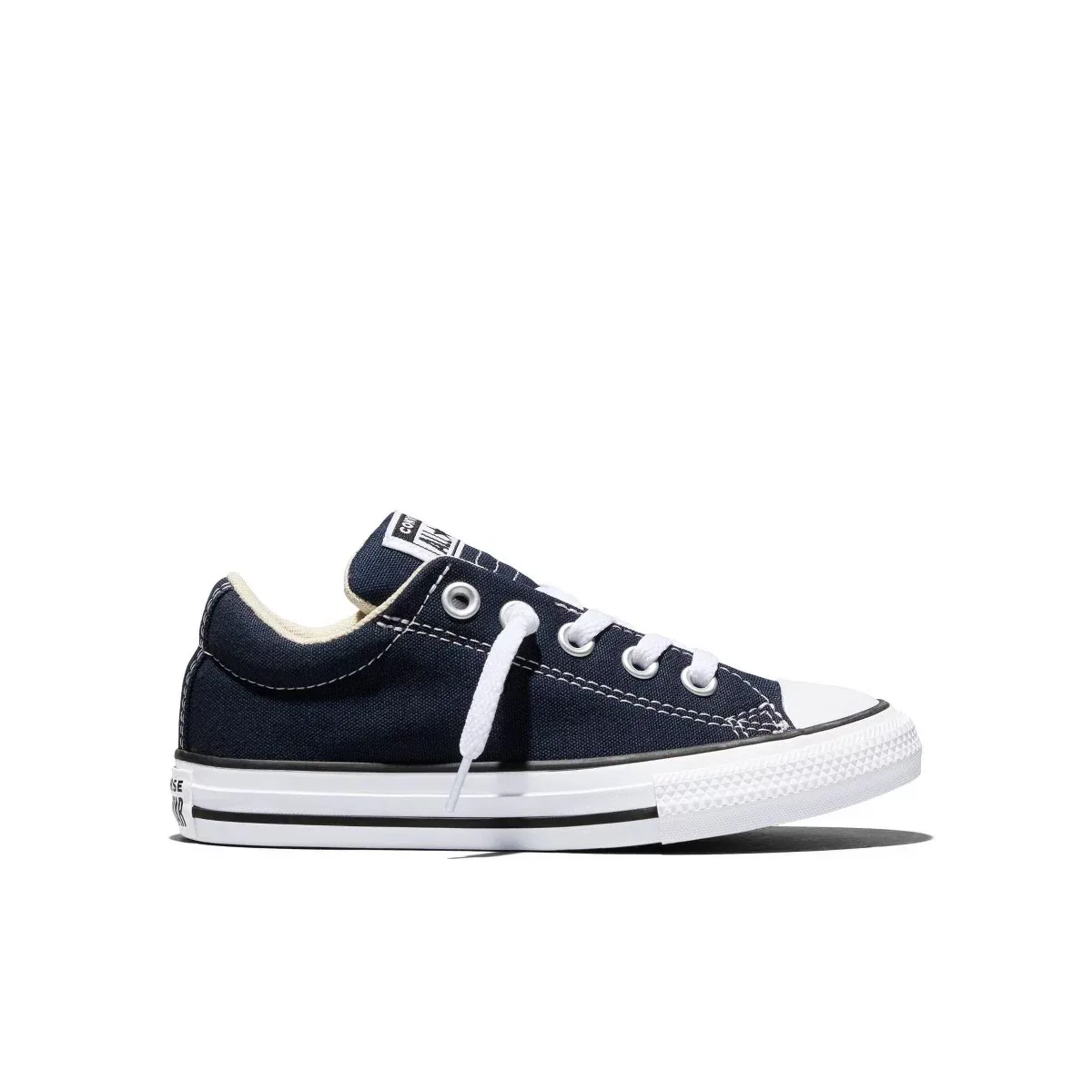 Детские кроссовки для девочек на шнуровке Converse KIDS FOOTWEAR, Navy Blue