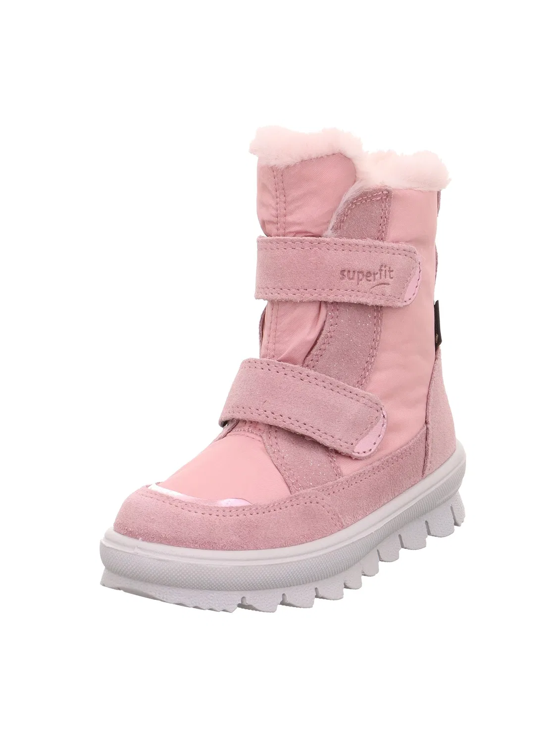 Детские снежные ботинки для девочек с принтом Flavia Superfit, Pink 5510