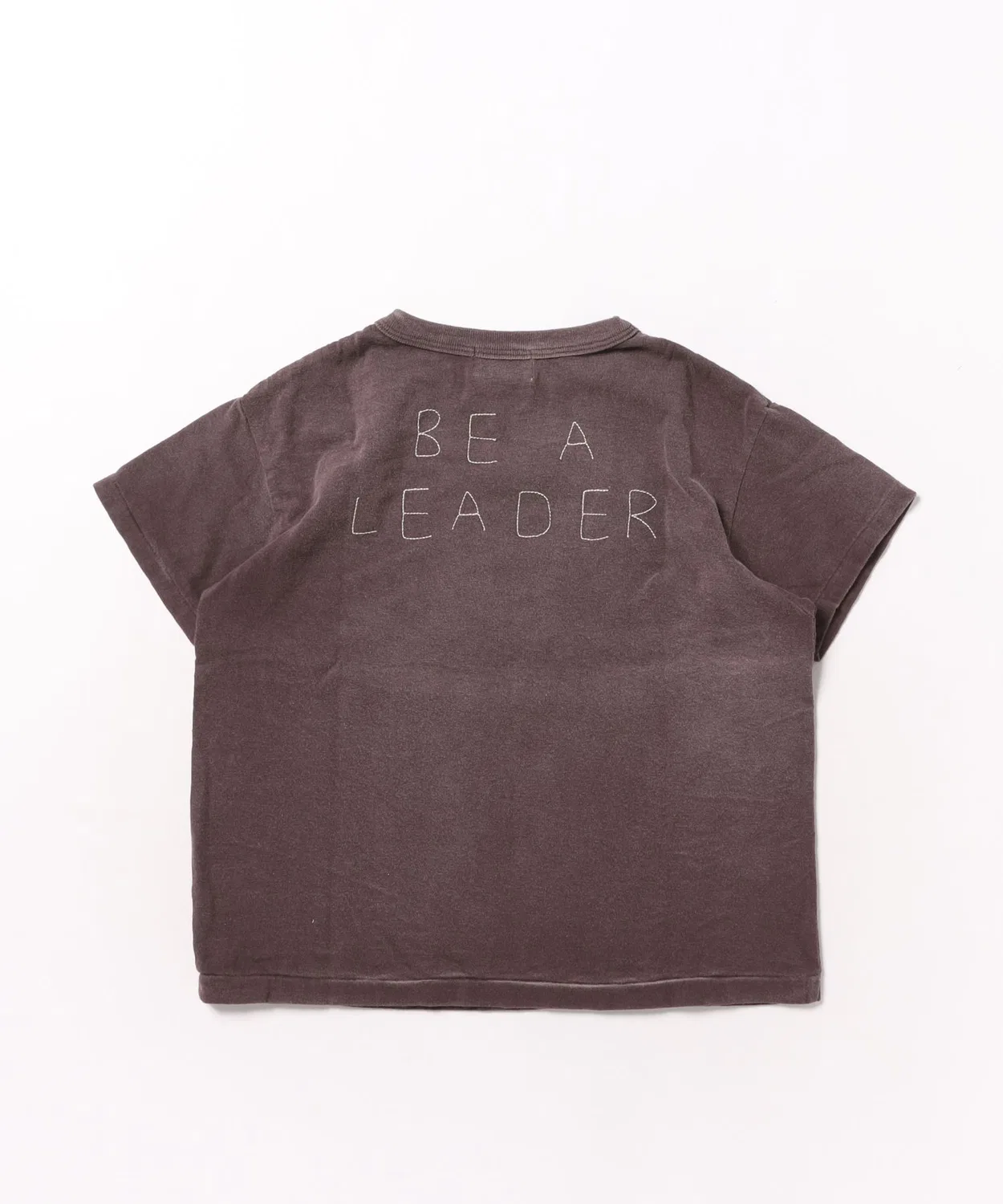 Детская футболка с принтом Vintage Cotton Jersey PENNIE LEADER Tee DENIM DUNGAREE, Black — фото 3