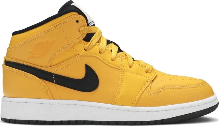 

Кроссовки Air Jordan 1 Mid GS University, черно-желтый, Черный;оранжевый, Кроссовки Air Jordan 1 Mid GS University, черно-желтый