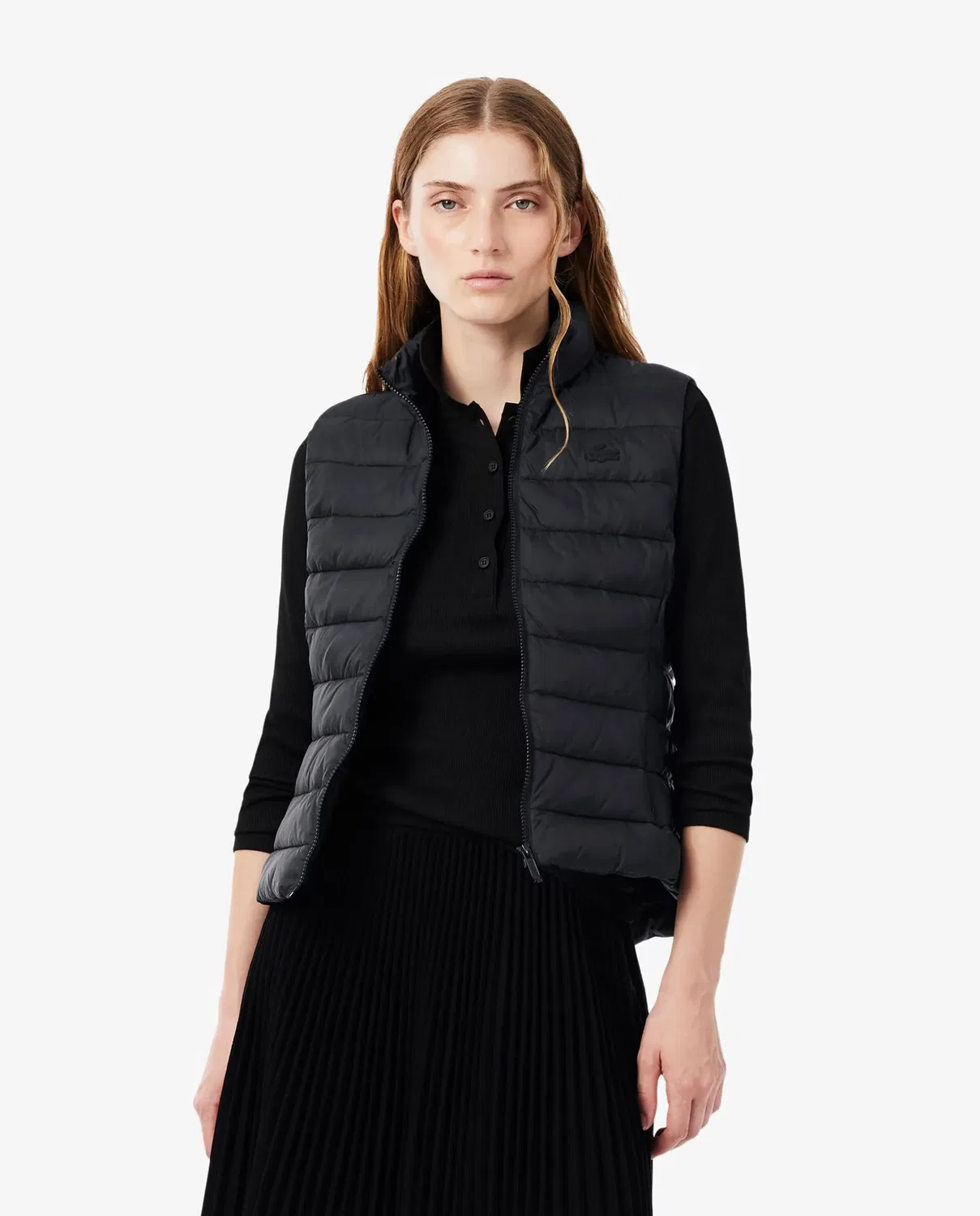 Куртка без рукавов Lacoste Negro