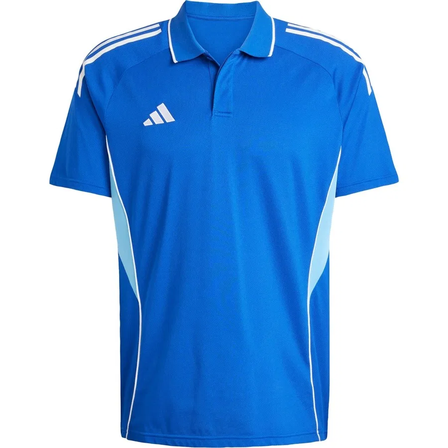 Поло из футера Tiro 25 Competition adidas Performance, Синий — фото 3